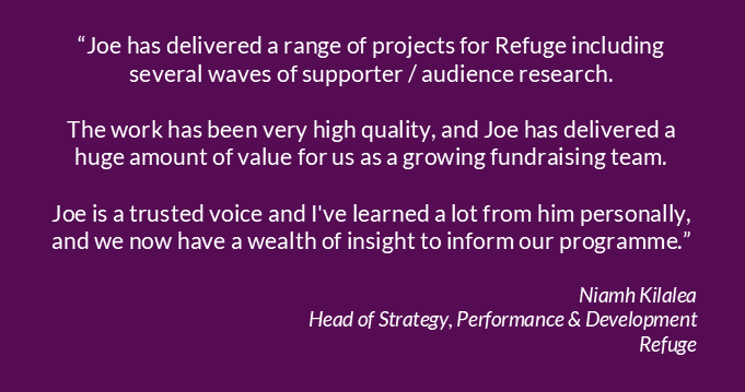 Refuge Craft & Scale Amplify client quotes